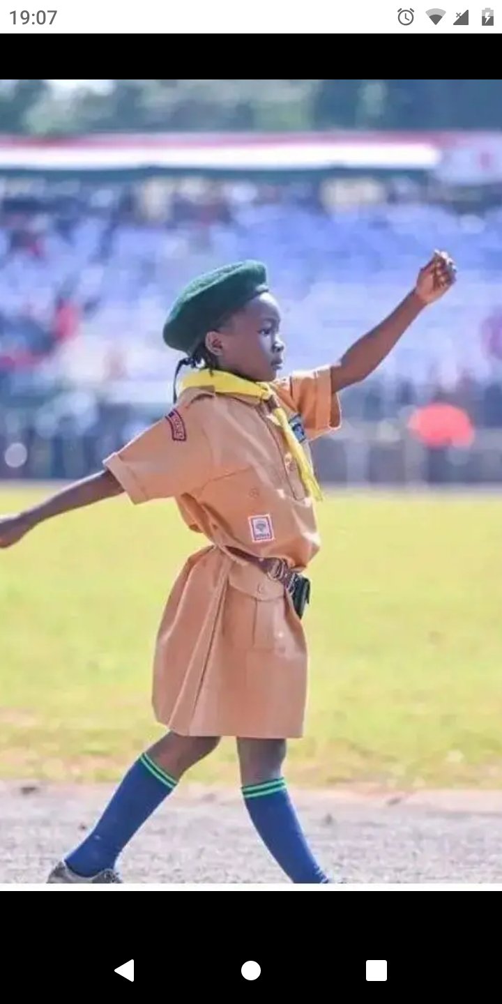 The Inspiring Leadership of a Young Girl Scout at Madaraka Day