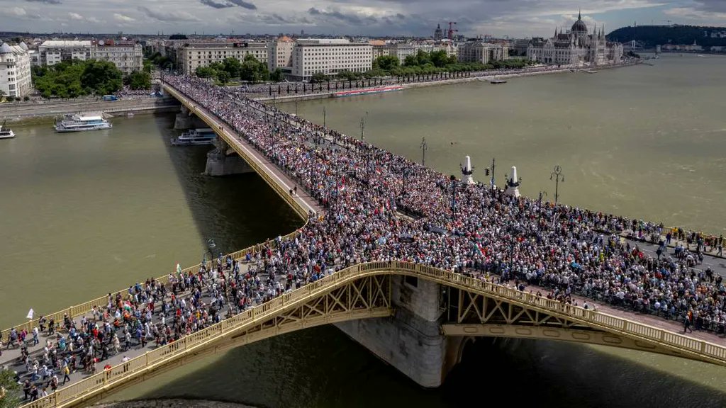 Orbán’s Stronghold: Massive Rally Demonstrates Unwavering Support in Hungary