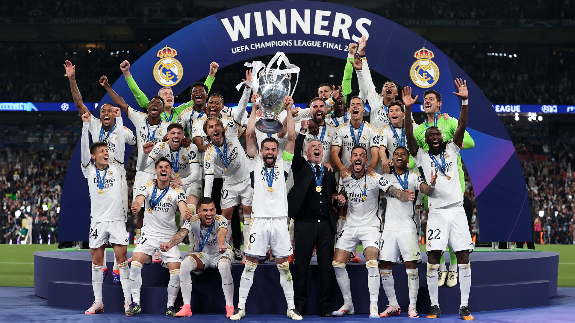 Real Madrid Claims Record 15th UEFA Champions League Title After Beating Dortmund